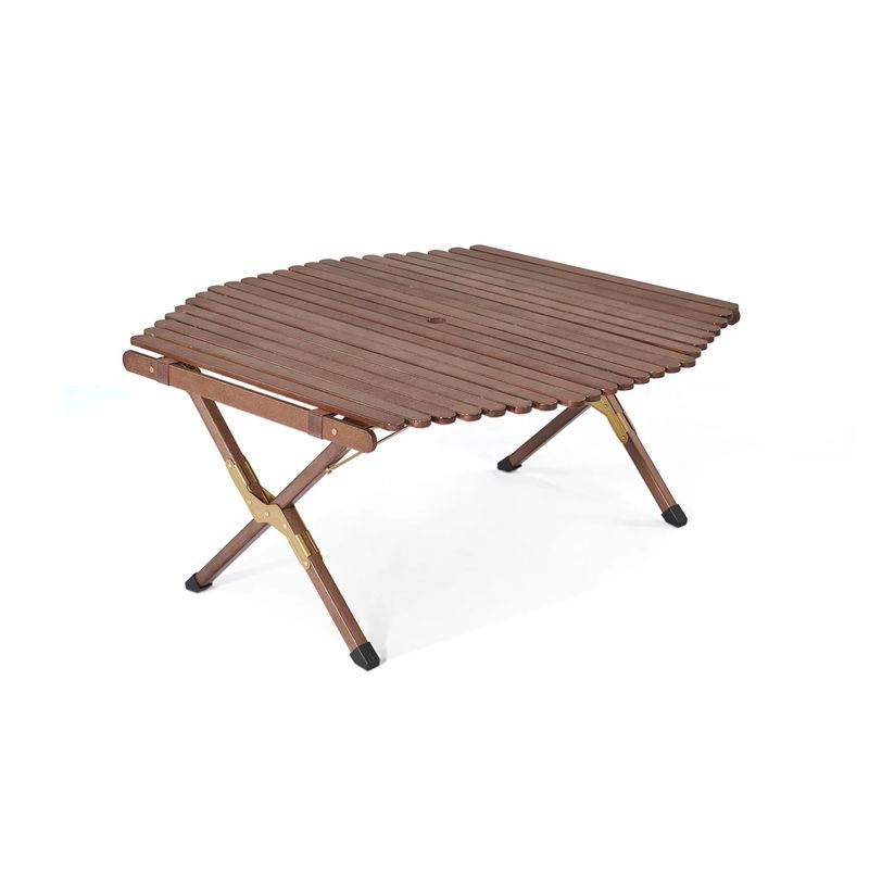 NATUREHIKE - Mesa de madera plegable Egg Roll Small  Naturehike
