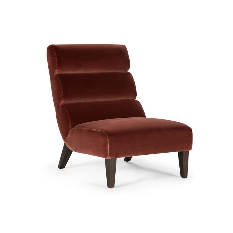 GENERICO - BUTACA ROSEN  IMBOS  TELA LADRILLO