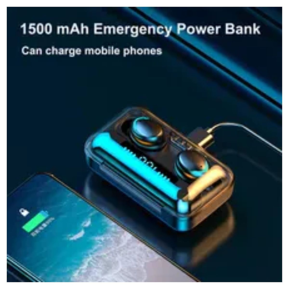 OEM - Pack x2 Audífonos Inalámbricos Bluetooth F9