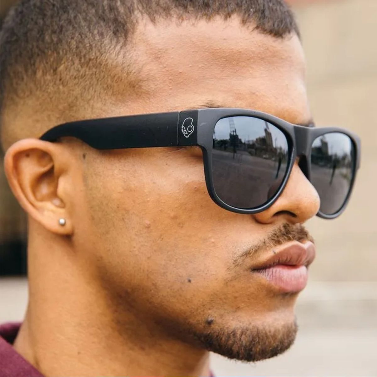 SKULLCANDY - Lentes de Sol Skullcandy Bold Black Unisex UV400