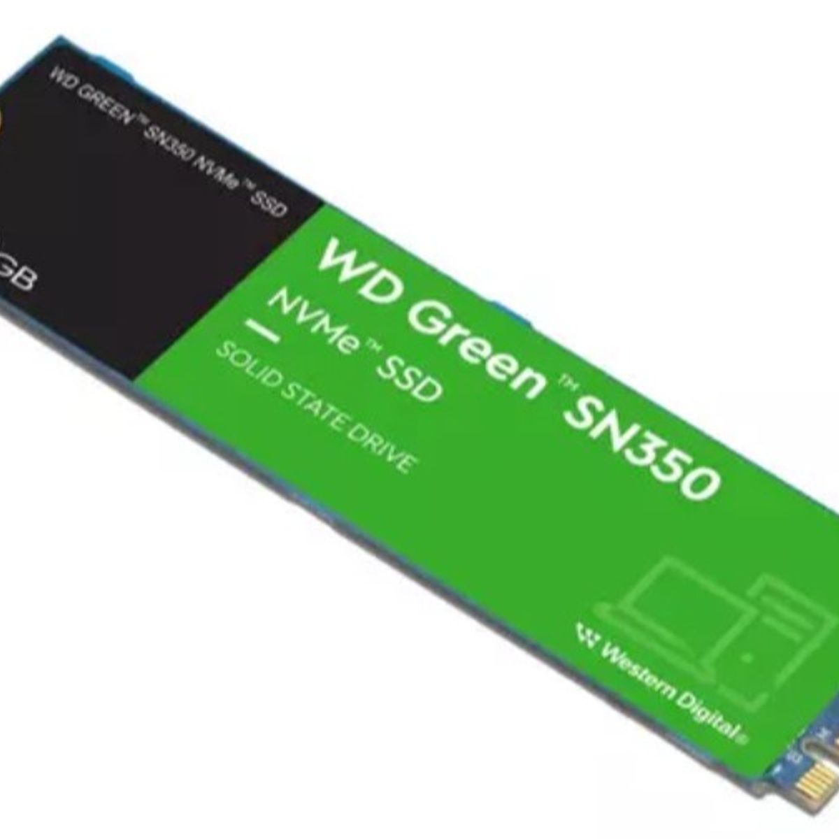 WESTERN DIGITAL - SSD M.2 NVME PCIE 3.0 SN350 WESTERN DIGITAL GREEN 250GB