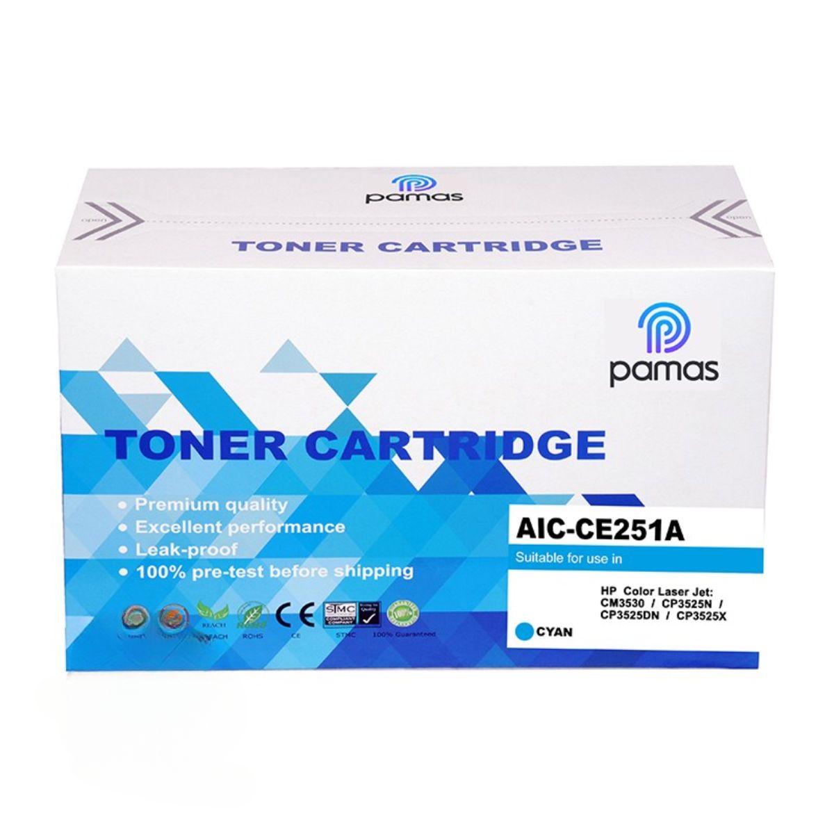 GENERICO - Toner PAMAS Compatible HP504A CE251A  Cyan