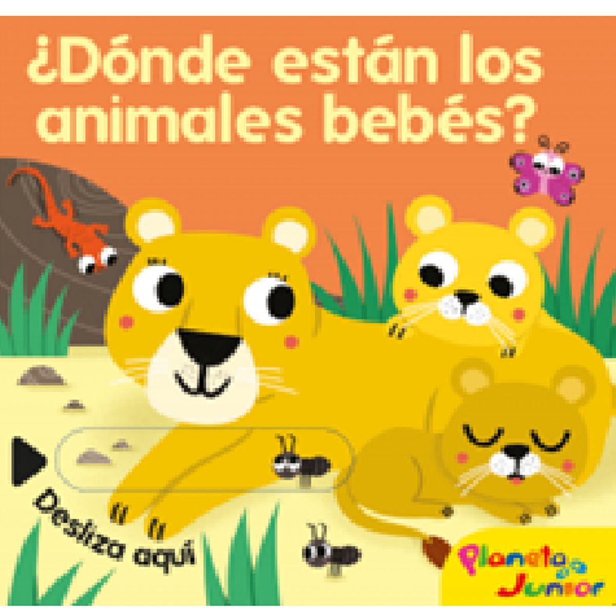 GENERICO - ¿Dónde están los animales bebés  libro interactivo