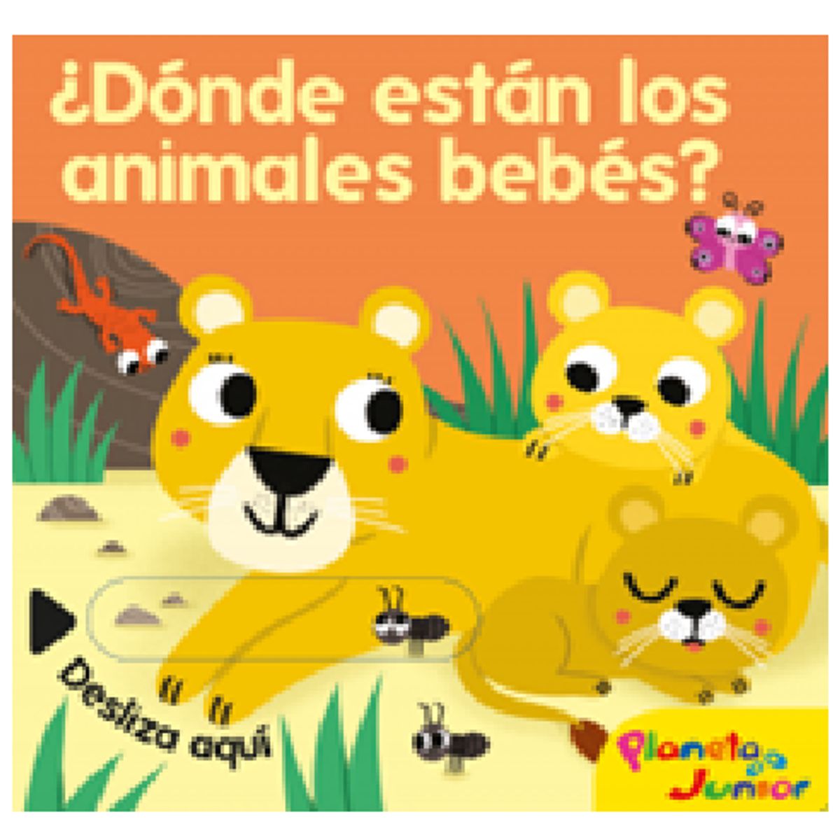 GENERICO - ¿Dónde están los animales bebés  libro interactivo