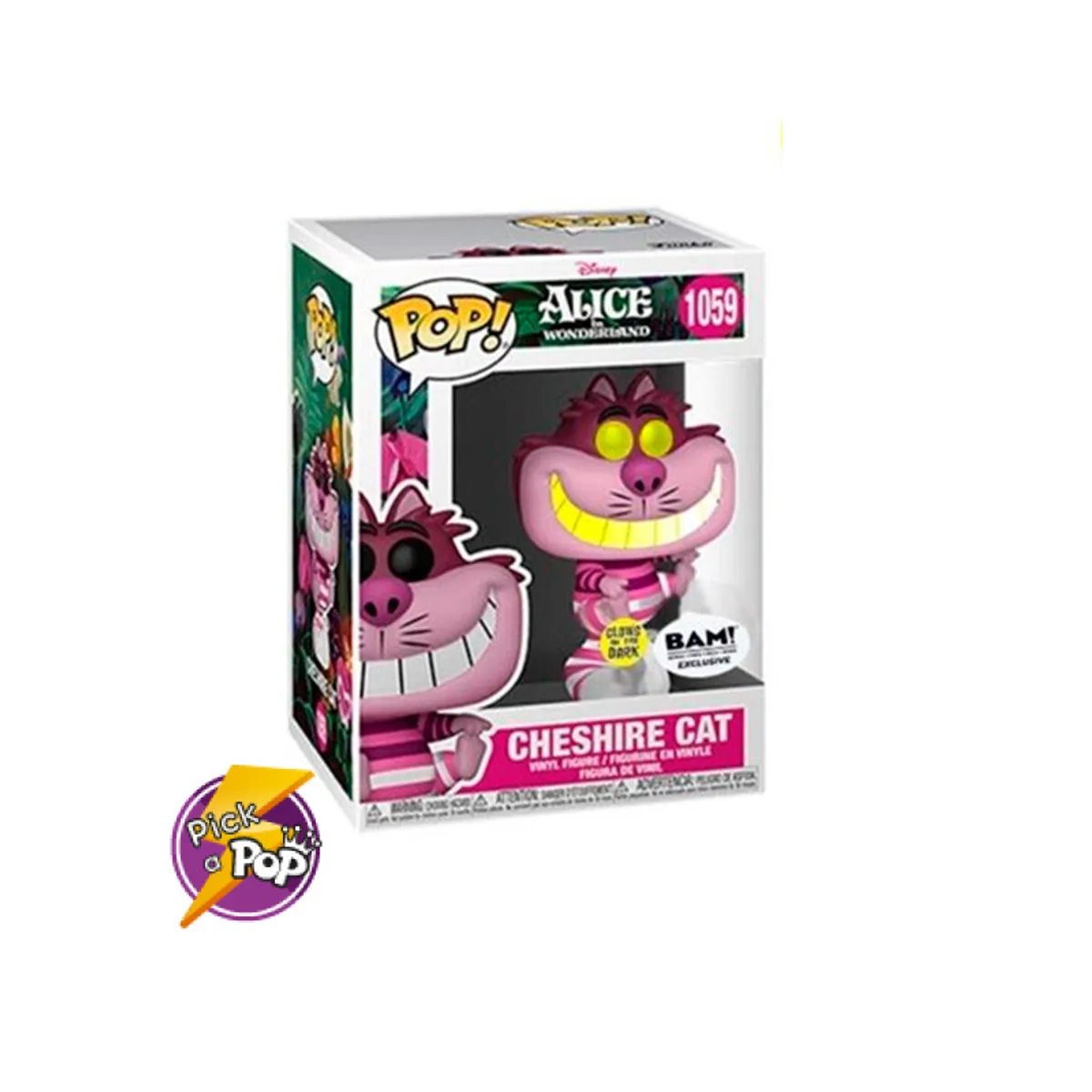 FUNKO - CHESHIRE CAT GLOW IN THE DARK 1059