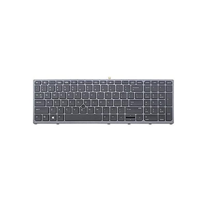 NEW Laptop For HP Zbook 15 G3 17 G3 Keyboard Backlit Pointer US 848311-001
