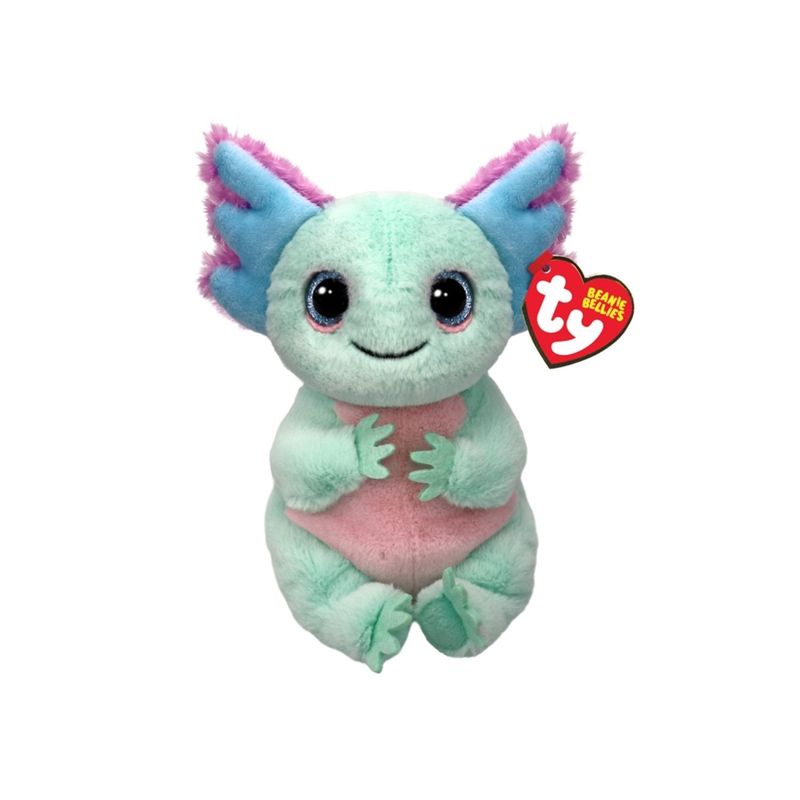 TY - PELUCHE TY BEANIE BELLIES ALEX AJOLOTE PASTEL REGULAR 41510