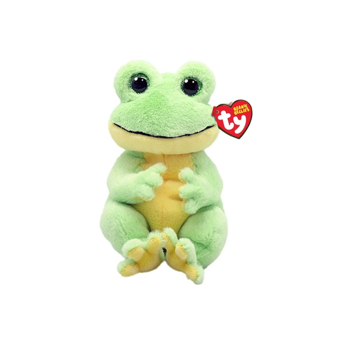 TY - PELUCHE TY BEANIE BELLIES SNAPPER RANA VERDE REGULAR 41052