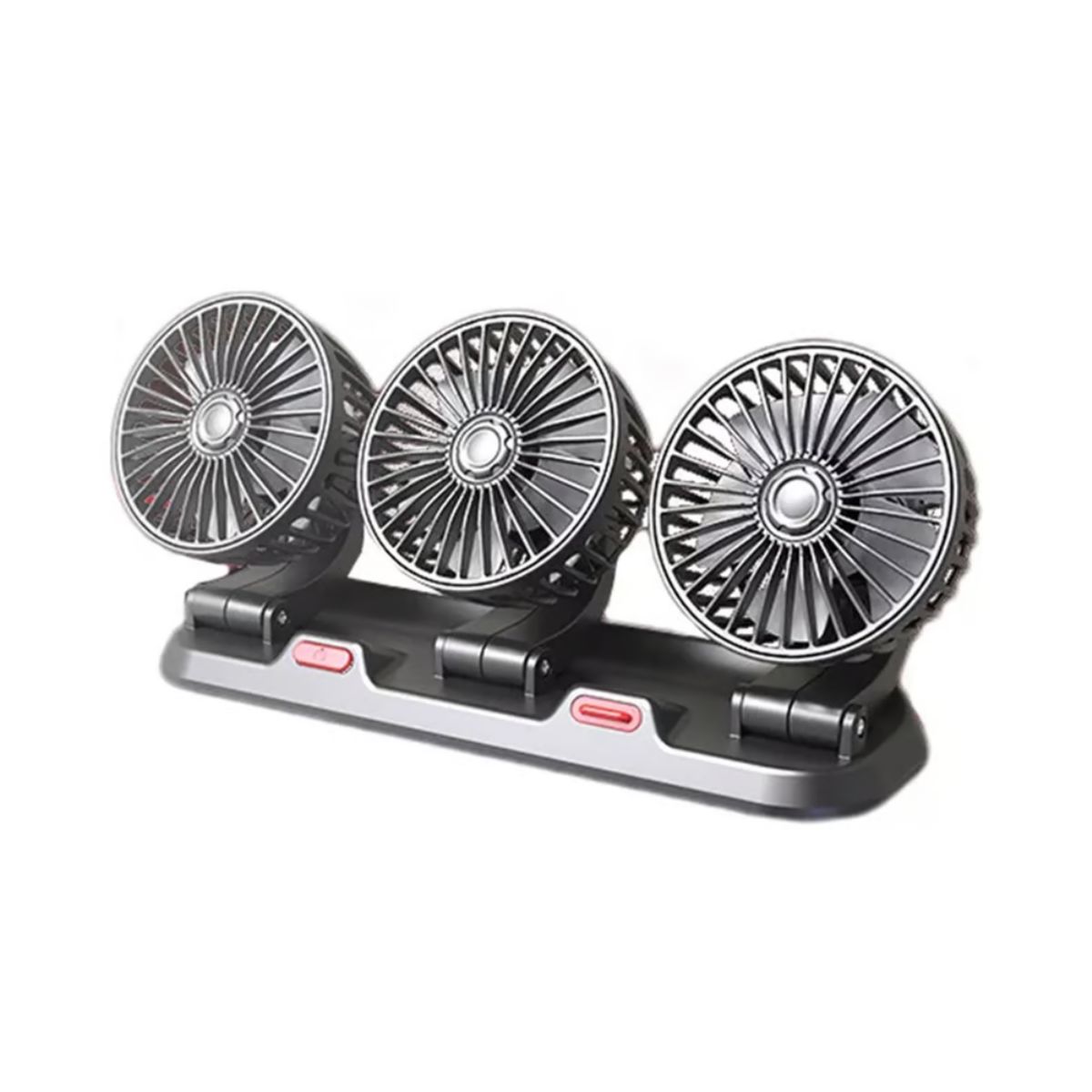 GENERICO - Ventilador 360° para Auto con Base Giratoria 24v