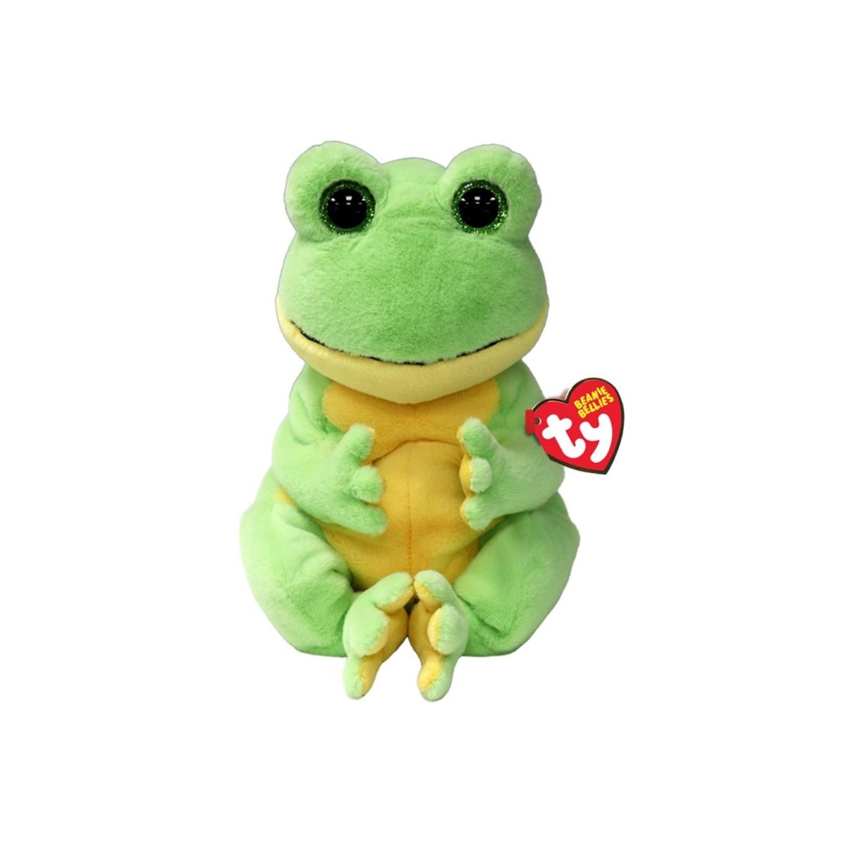 TY - PELUCHE TY BEANIE BELLIES SNAPPER RANA VERDE MEDIANO 43200