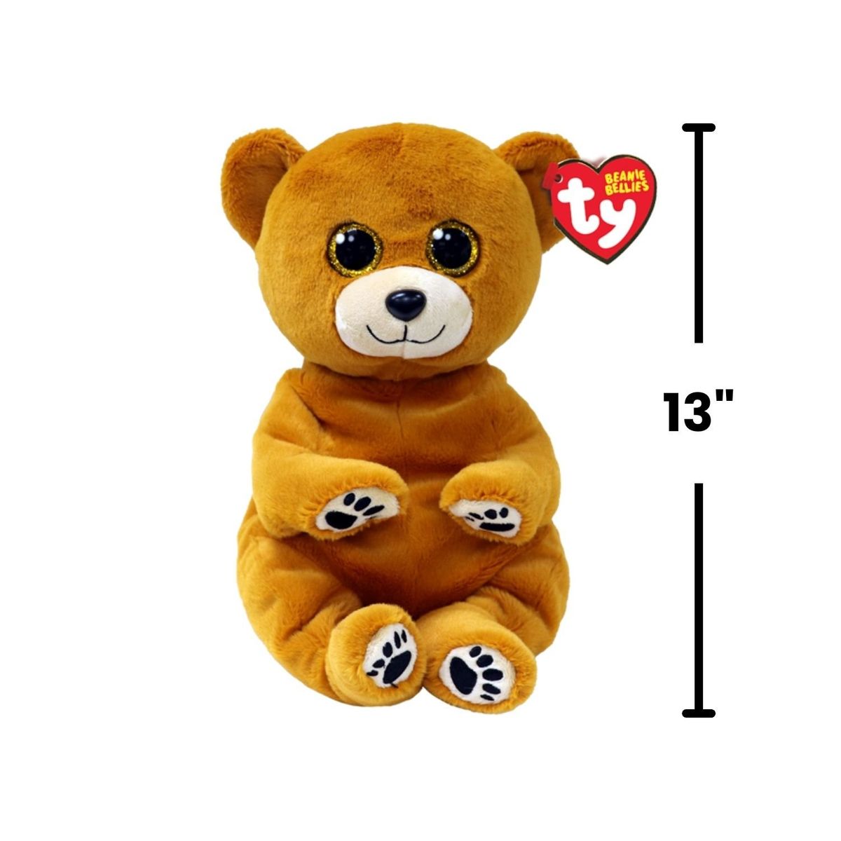 TY - PELUCHE TY BEANIE BELLIES DUNCAN OSO MEDIANO 43206