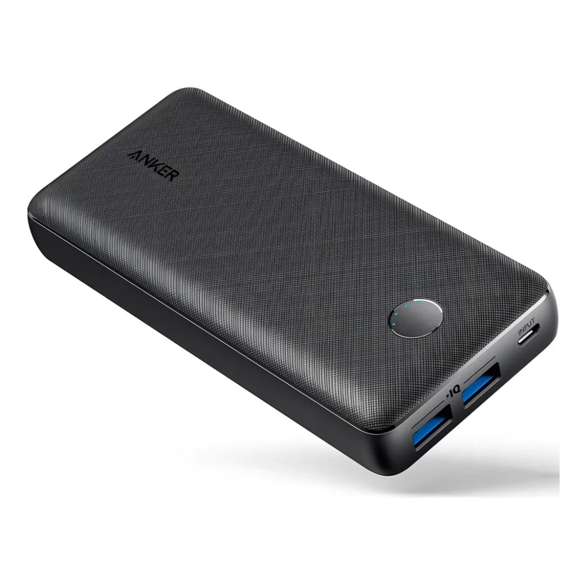 ANKER - CARGADOR PORTATIL ANKER 10000 MAH 12W CARGA RAPIDA - NEGRO