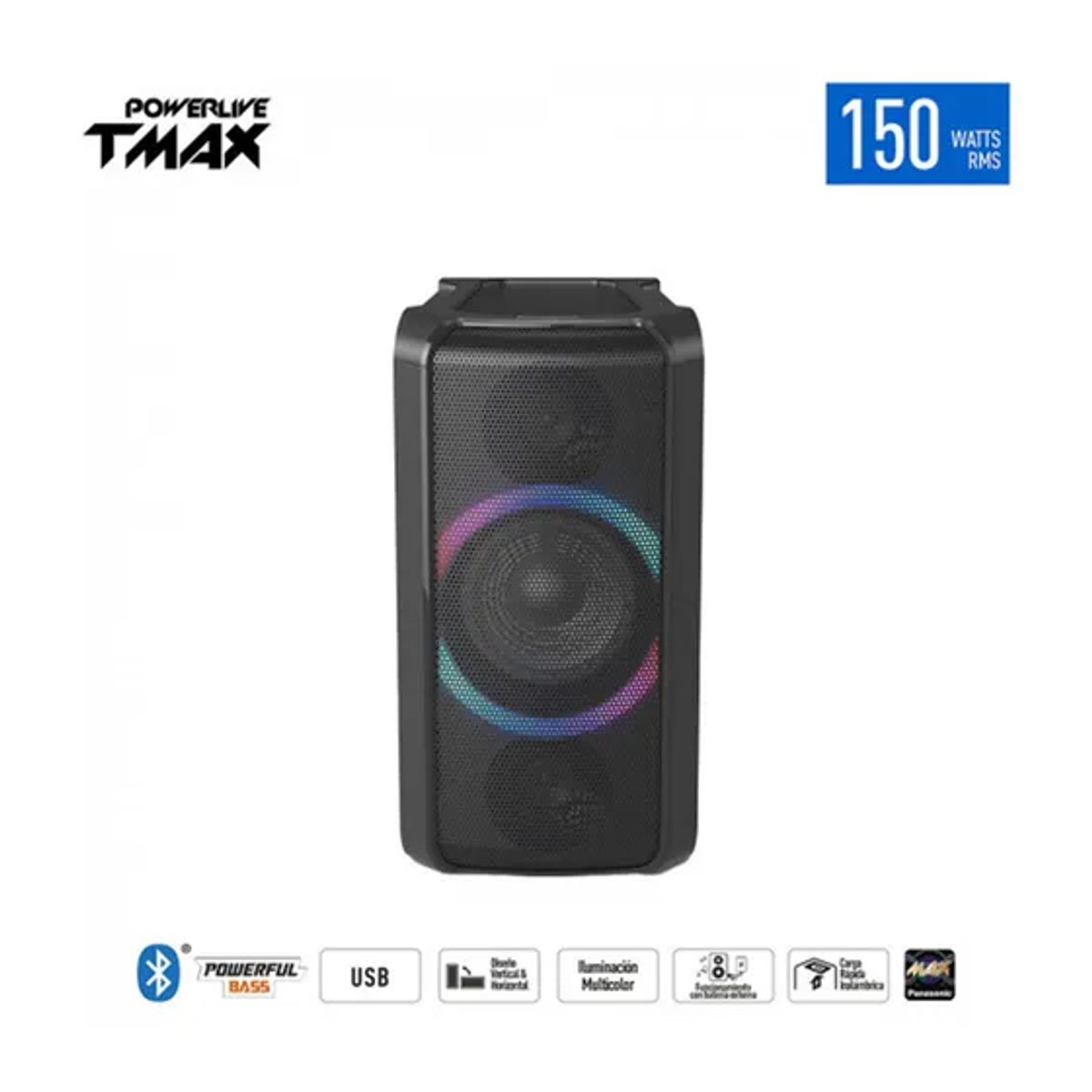 PANASONIC - Minicomponente BT Panasonic SC-TMAX5EG-K 1000w