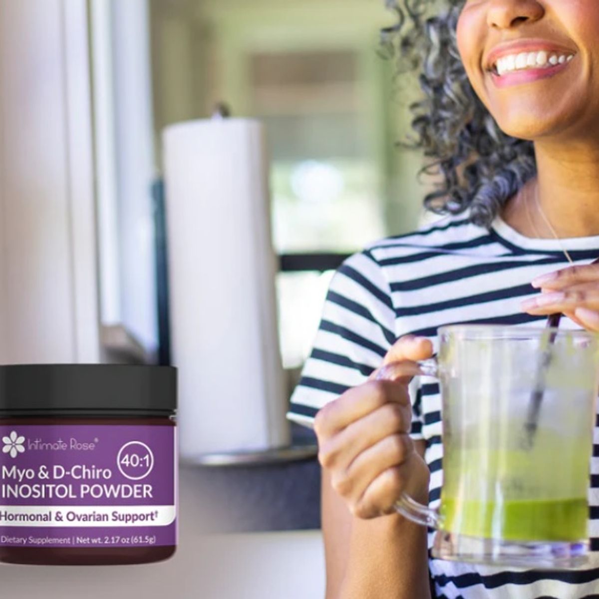 INTIMATE ROSE - Myo y D-chiro Inositol 40:1 Polvo 30 Servings  -  Intimate Rose