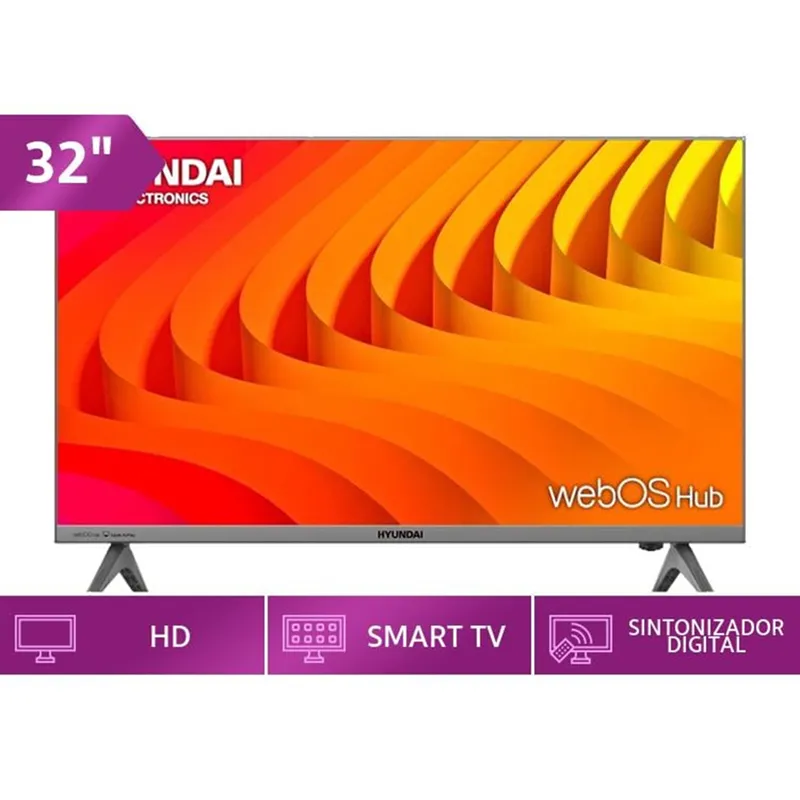 HYUNDAI - Televisor Hyundai 32 HD Smart TV HYLED3256WiM Led
