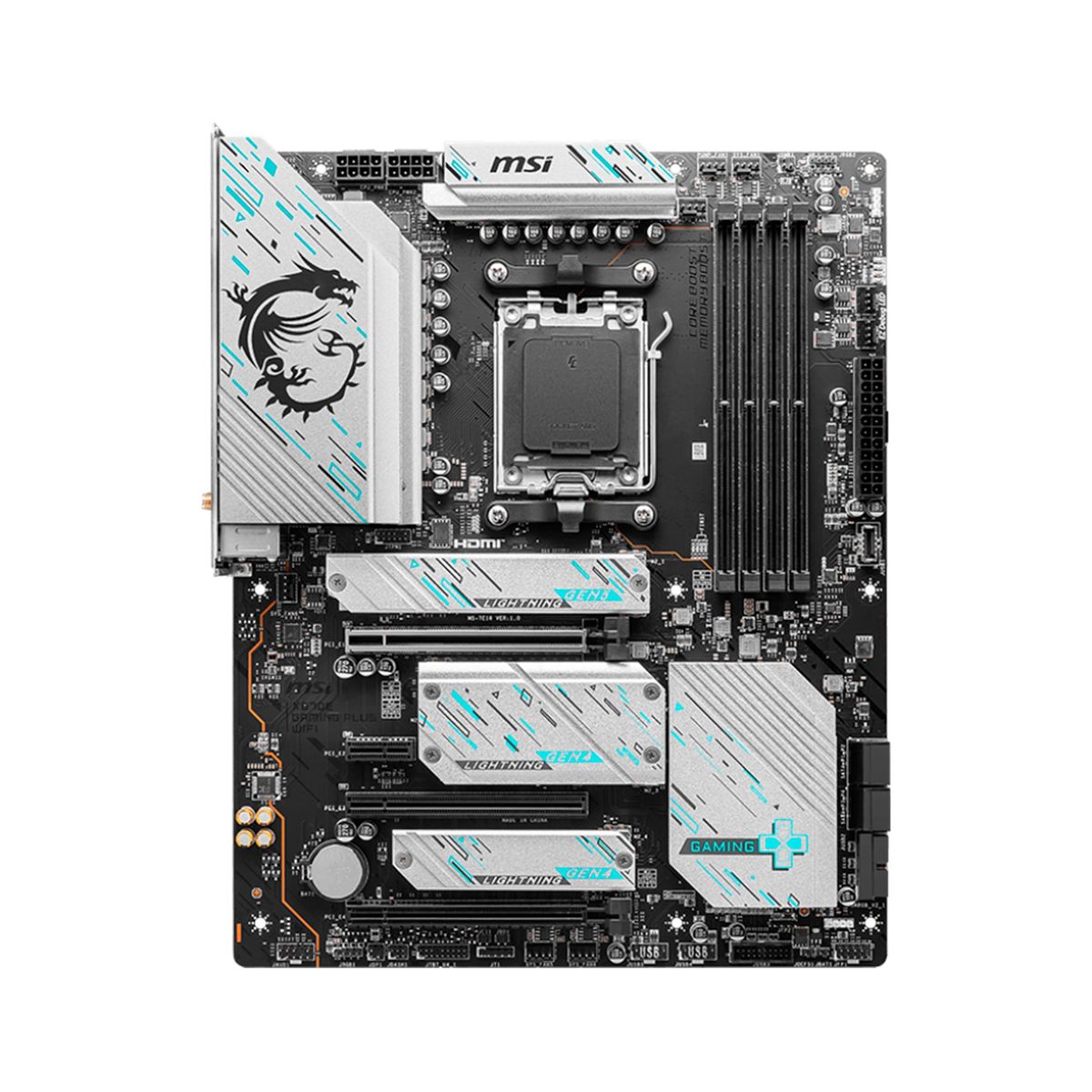 MSI - PLACA BASE MSI X670E GAMING  NEGRO PNMBMSX670EGMPLWF