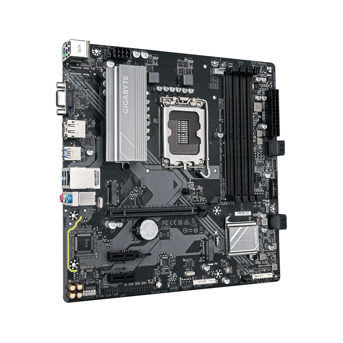 GIGABYTE - PLACA BASE GIGABYTE B760M D3HP NEGRO PN MBGBB760MD3HPD5