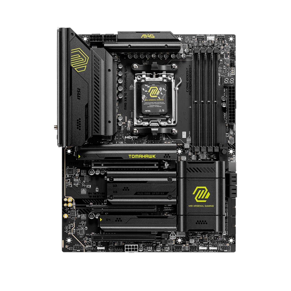 MSI - PLACA BASE MSI MAG X870  NEGRO PNMBMSX870THKWIFI