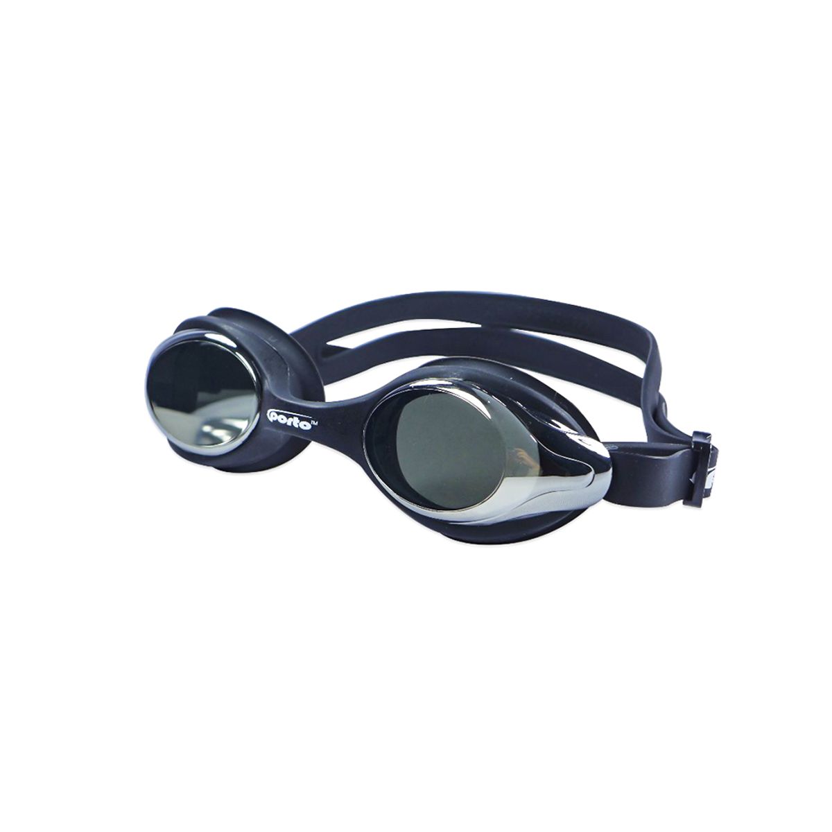 PORTO - LENTES DE NATACIÓN  PORTO ARROW MIRROR PARA ADULTOS NEGRO