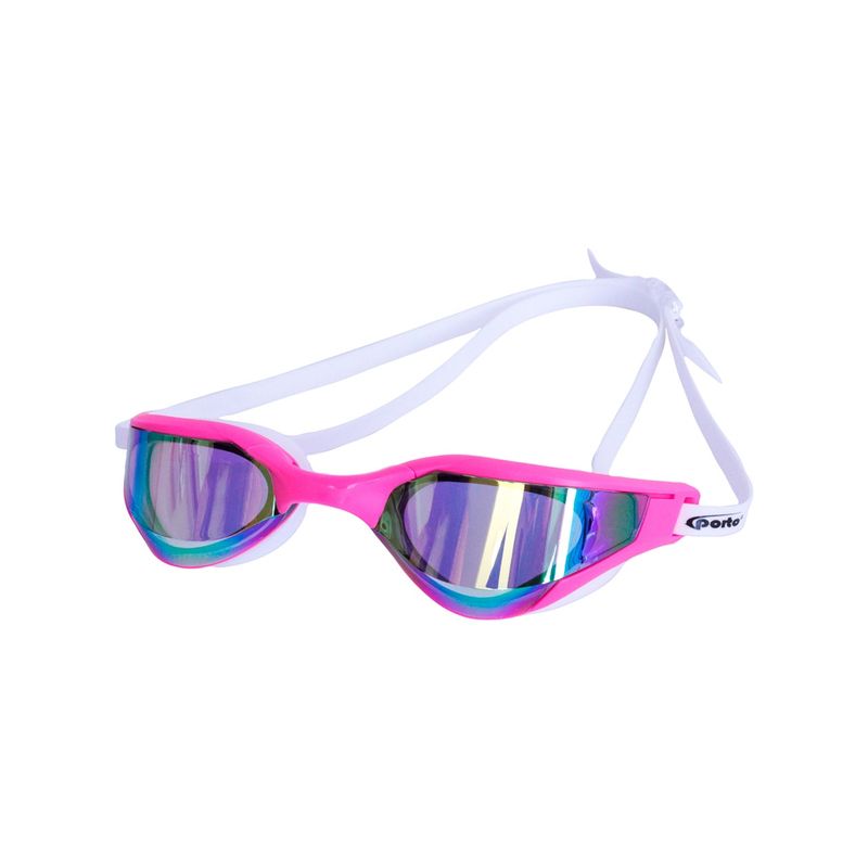 PORTO - LENTES DE NATACIÓN  PORTO INFINITY PARA ADULTOS BL/ROSA