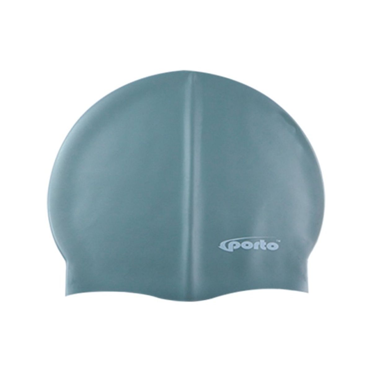 PORTO - GORRO DE NATACIÓN DE SILICONA PORTO PLOMO