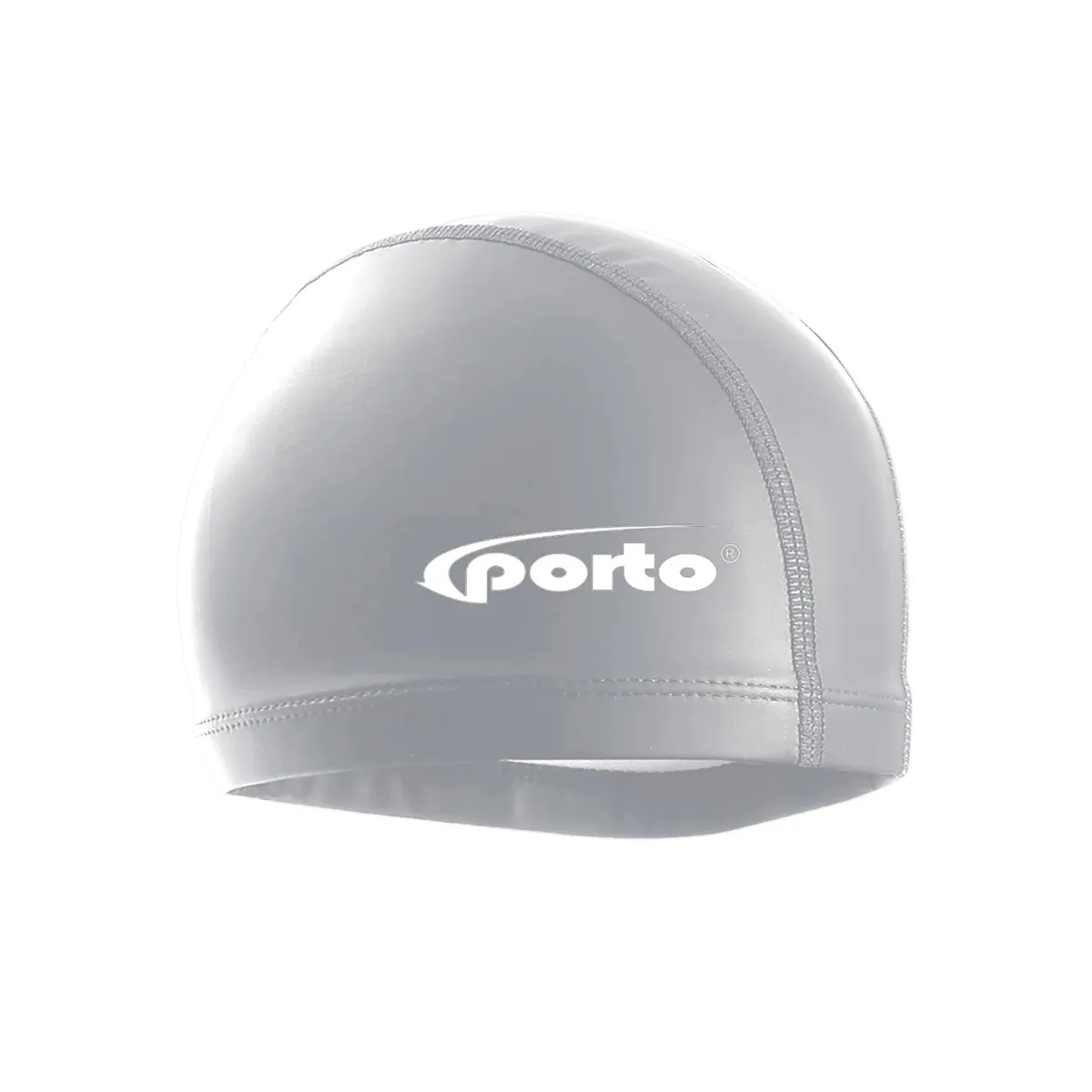 PORTO - GORRO DE NATACIÓN DE LICRA PU  PORTO PLOMO