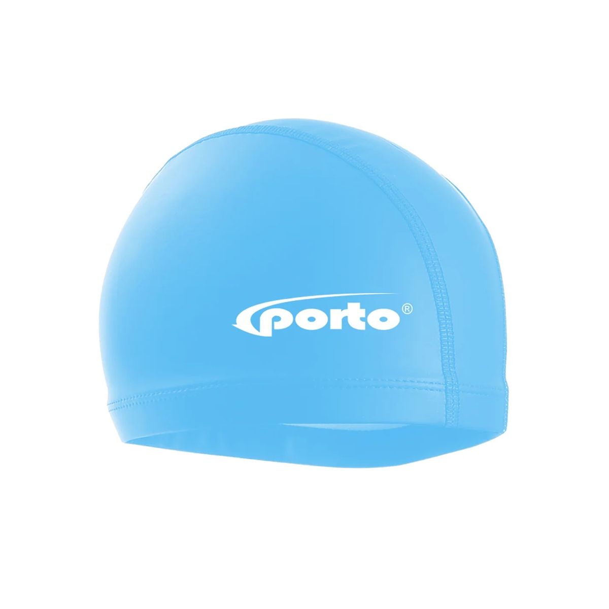 PORTO - GORRO DE NATACIÓN DE LICRA PU  PORTO CELESTE