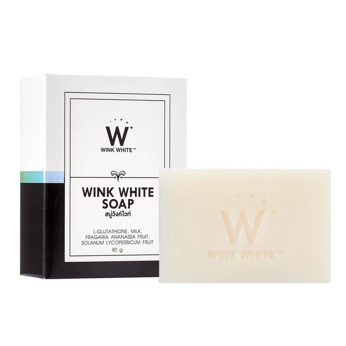 WINK WHITE - Jabón Aclarador Wink White Soap 80g