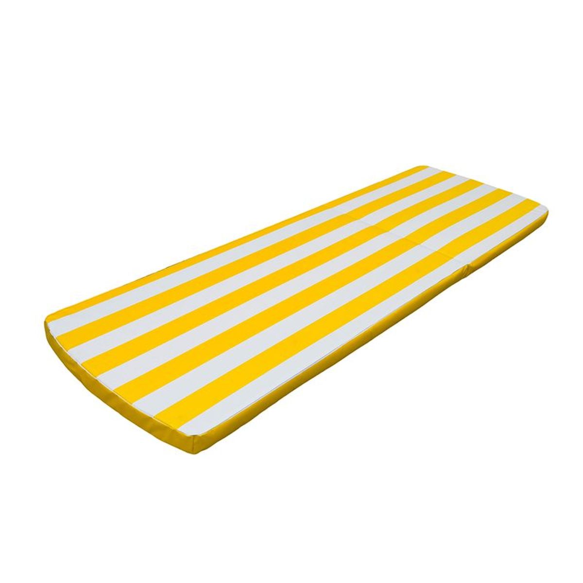 MULTITOP - Colchoneta Coba Articulable LP20 180x057x2 Rayas Amarillo