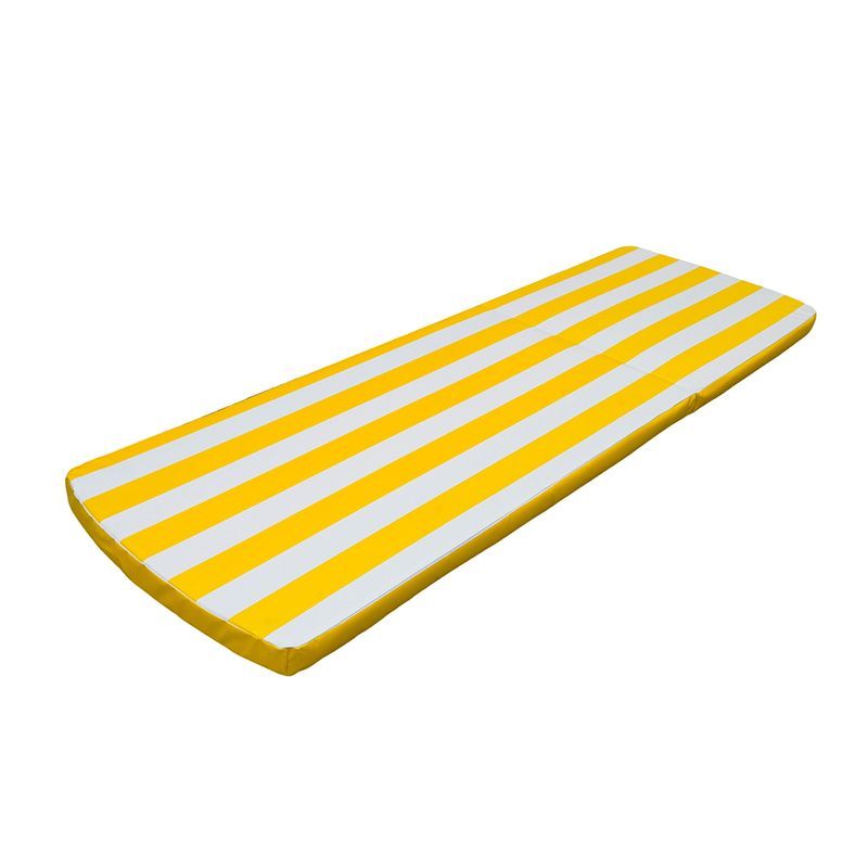 MULTITOP - Colchoneta Coba Articulable LP20 180x057x2 Rayas Amarillo