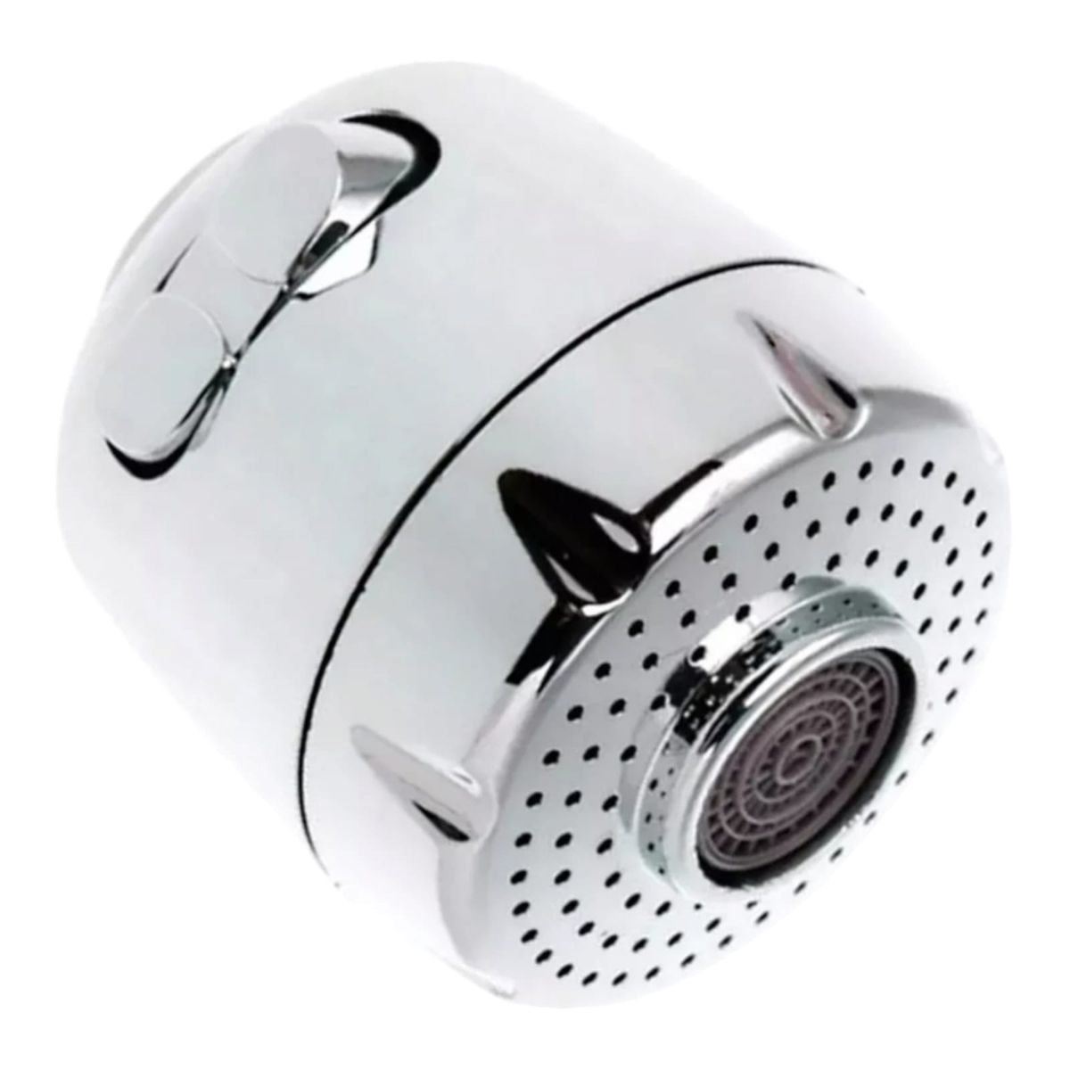 GENERICO - Cabezal Aireador dos funciones para Caño Grifo Cocina ABS Cromado
