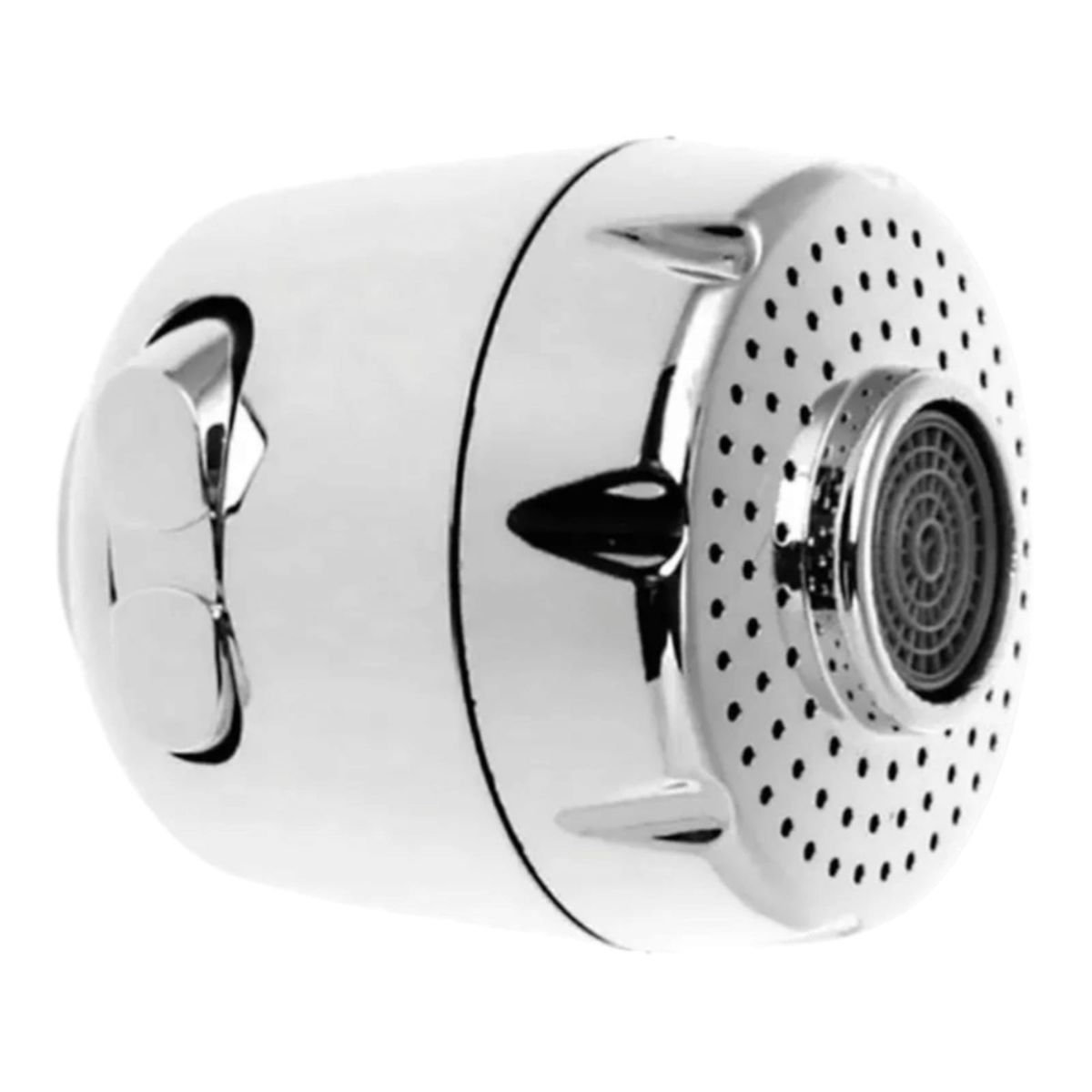 GENERICO - Cabezal Aireador dos funciones para Caño Grifo Cocina ABS Cromado