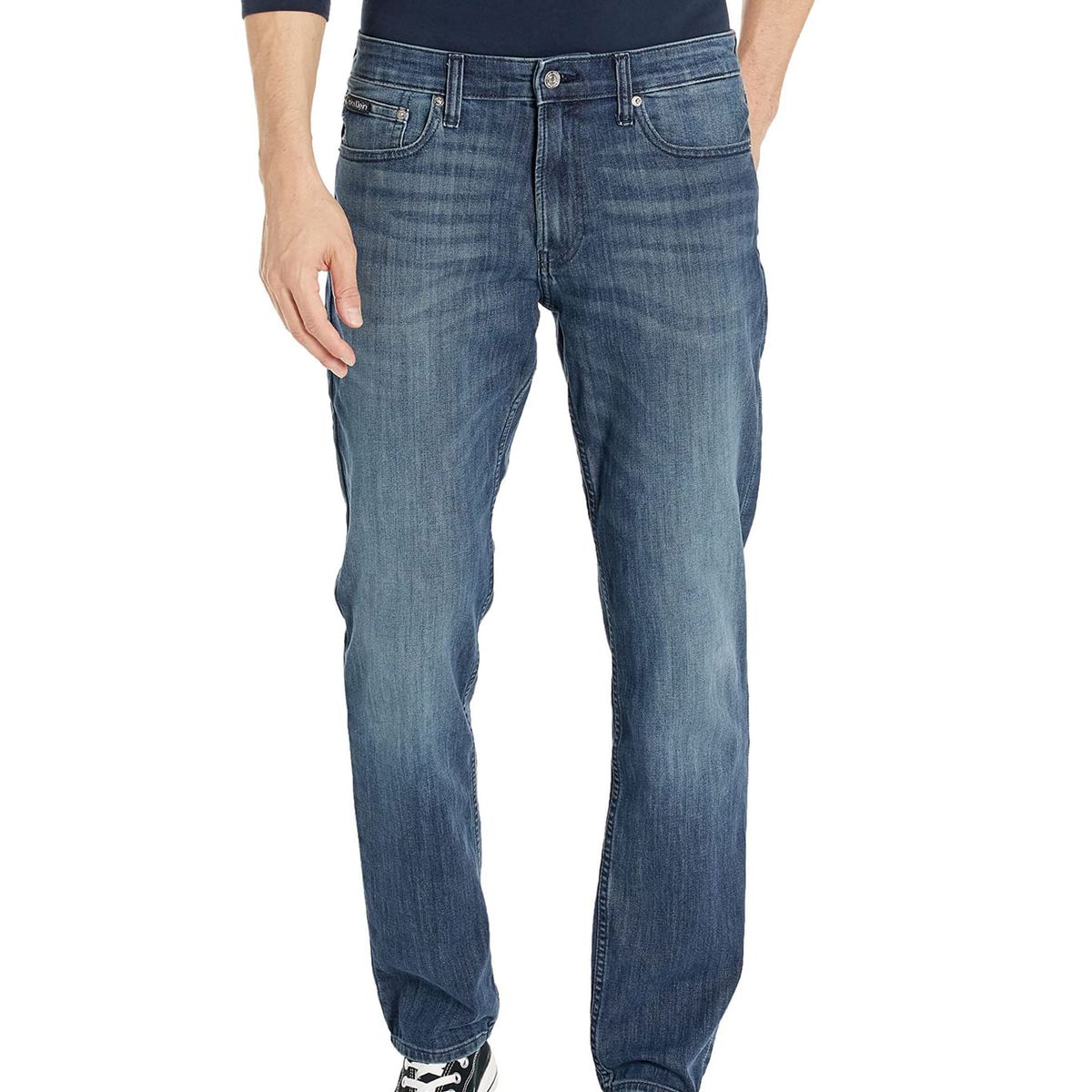 CALVIN KLEIN - JEAN SLIM SECAUCUS HIGH STRETCH JE