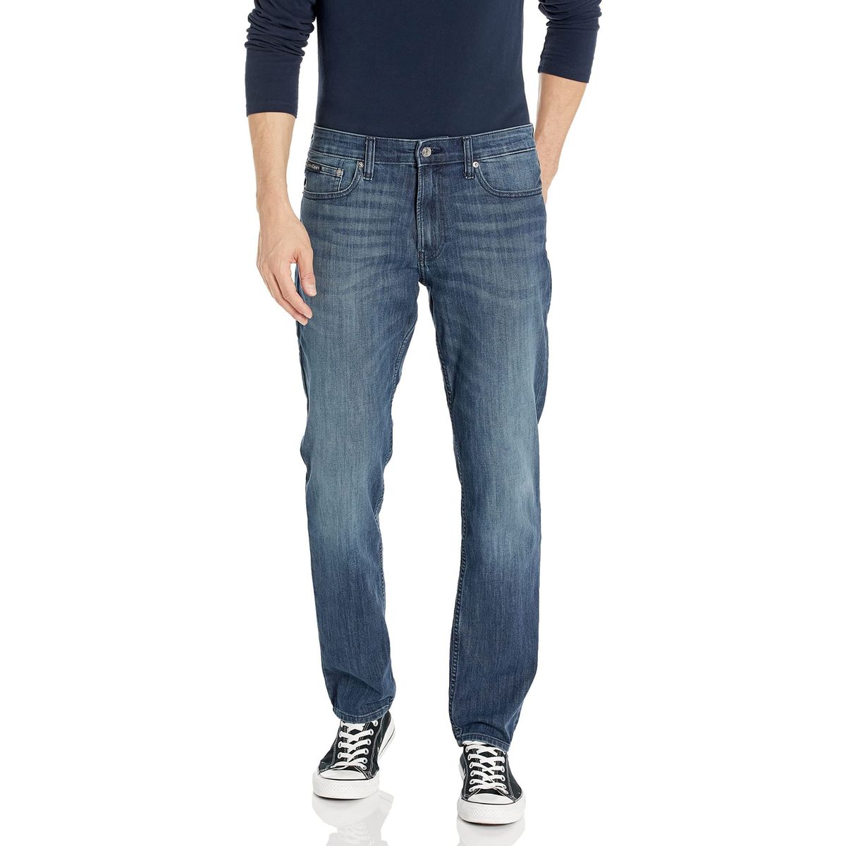 CALVIN KLEIN - JEAN SLIM SECAUCUS HIGH STRETCH JE