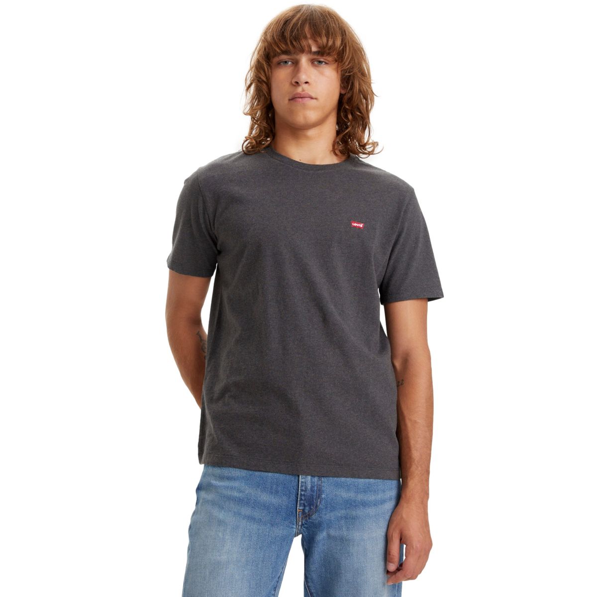 LEVIS - Polo Hombre Original Hm Tee Gris Levis