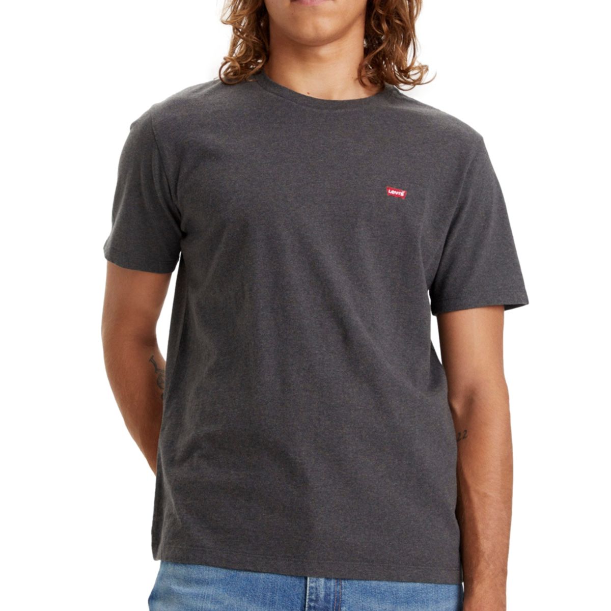LEVIS - Polo Hombre Original Hm Tee Gris Levis