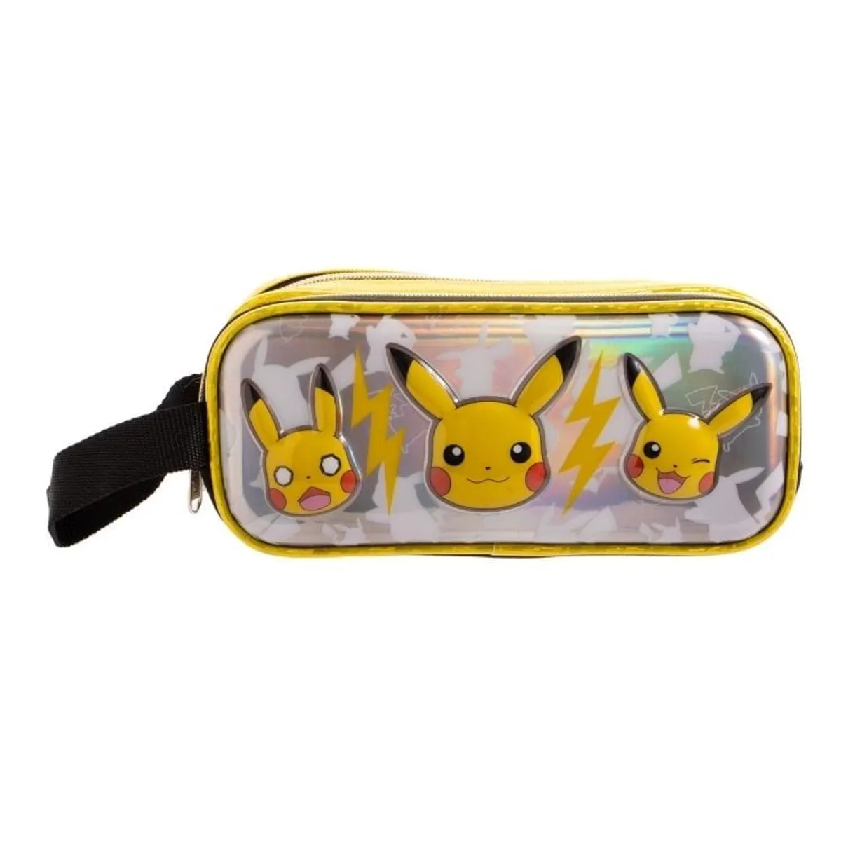 POKEMON - CARTUCHERA INFANTIL DOBLE 3D METALICO POKEMON  (PIKACHU)