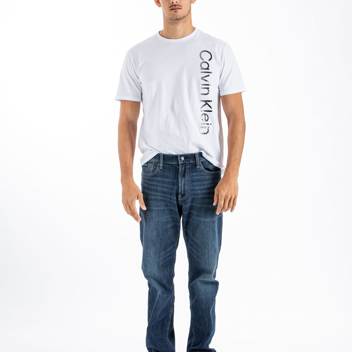 CALVIN KLEIN - JEAN STRAIGHT LUSTER HS JEAN