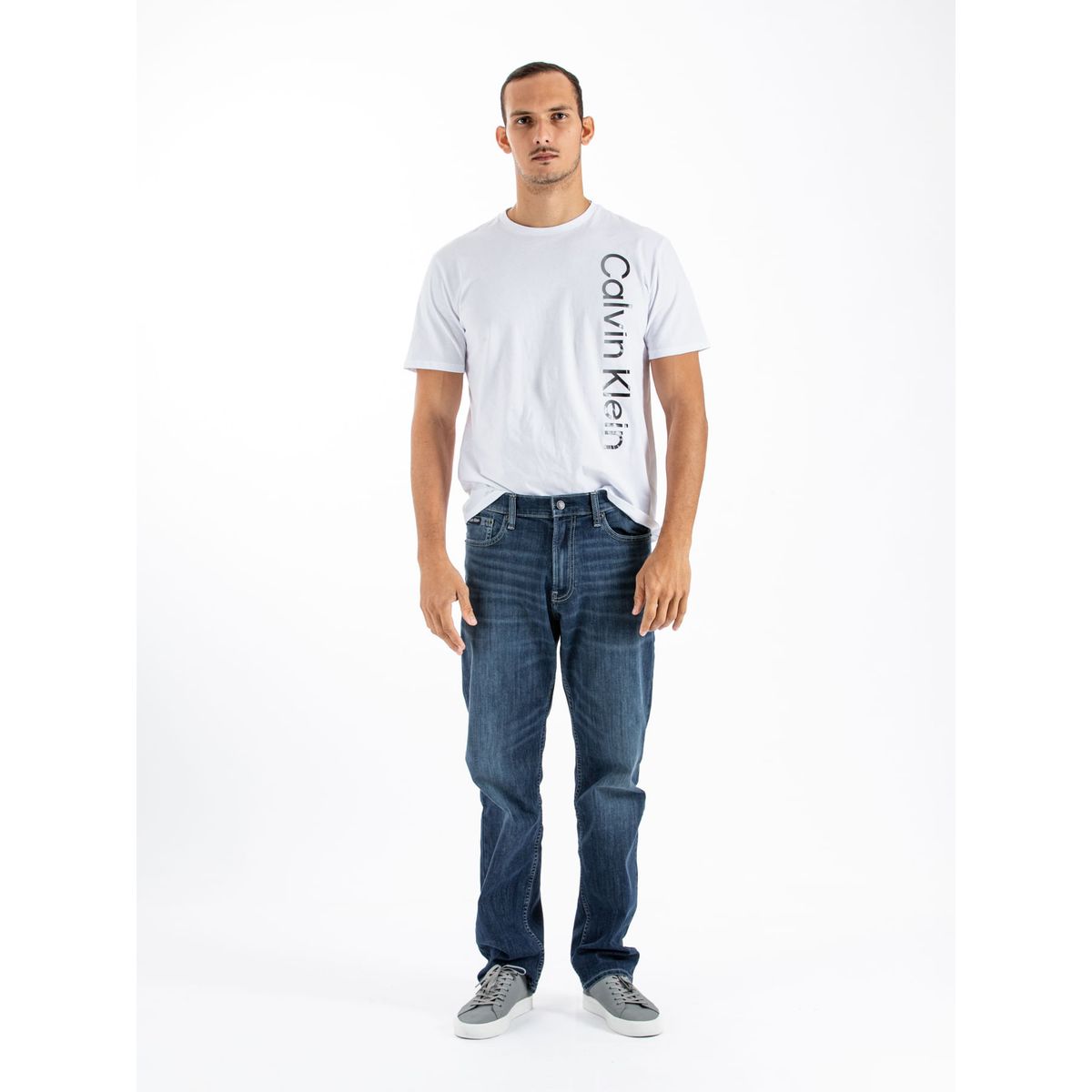 CALVIN KLEIN - JEAN STRAIGHT LUSTER HS JEAN