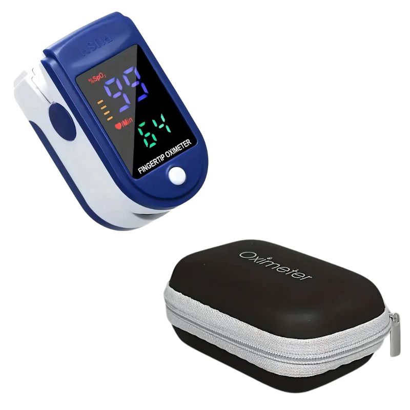 PULSE - Oximetro para yema de dedo y estuche