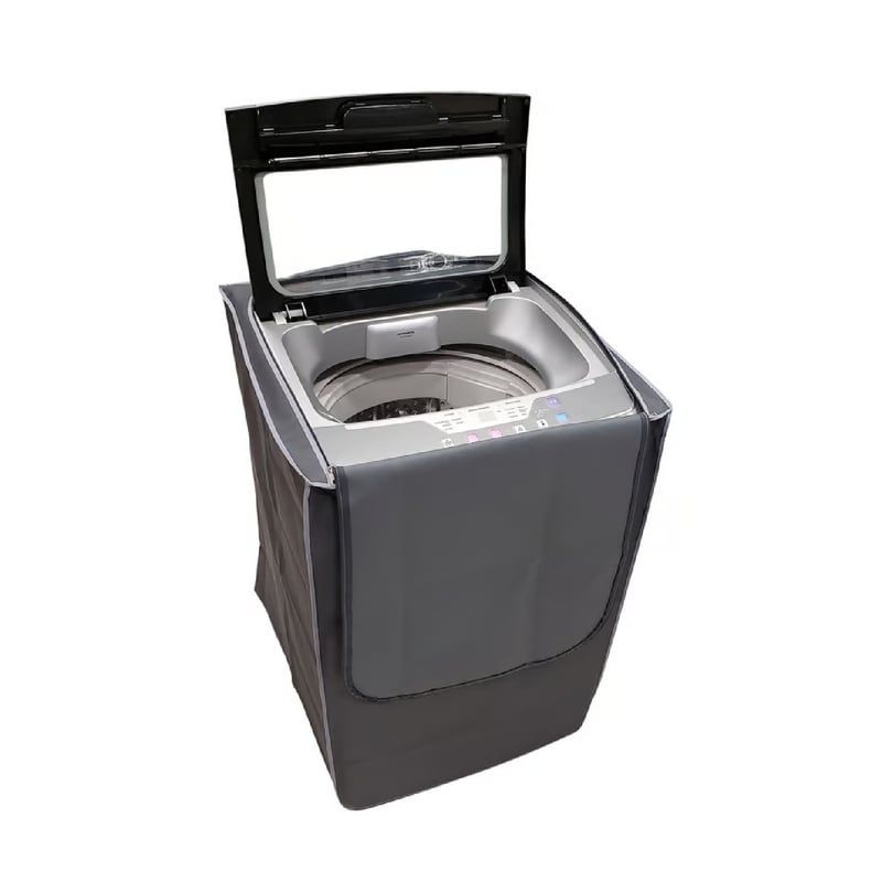 GENERICO - Funda Lavadora Lona color plomo15-22 kg