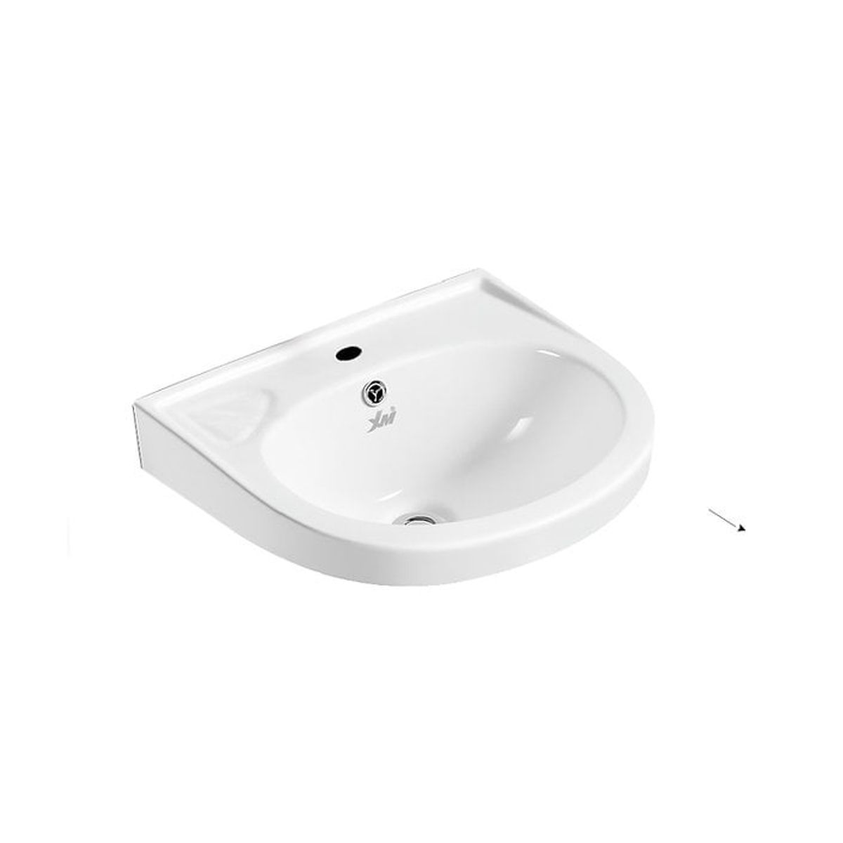 XM - Loza Vitrificada Cuadrado Blanco