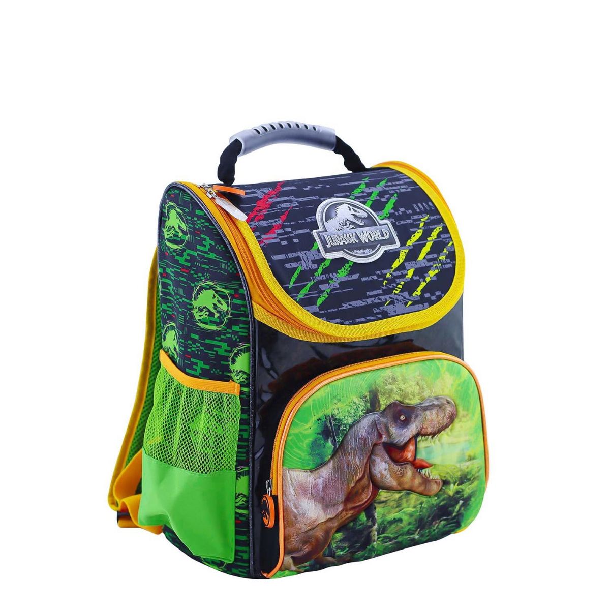 SCOOL - SET MOCHILA DINOSAURIO JURASSIC PARK OFICIO MALETA PICK PREMIUM 3 PZAS