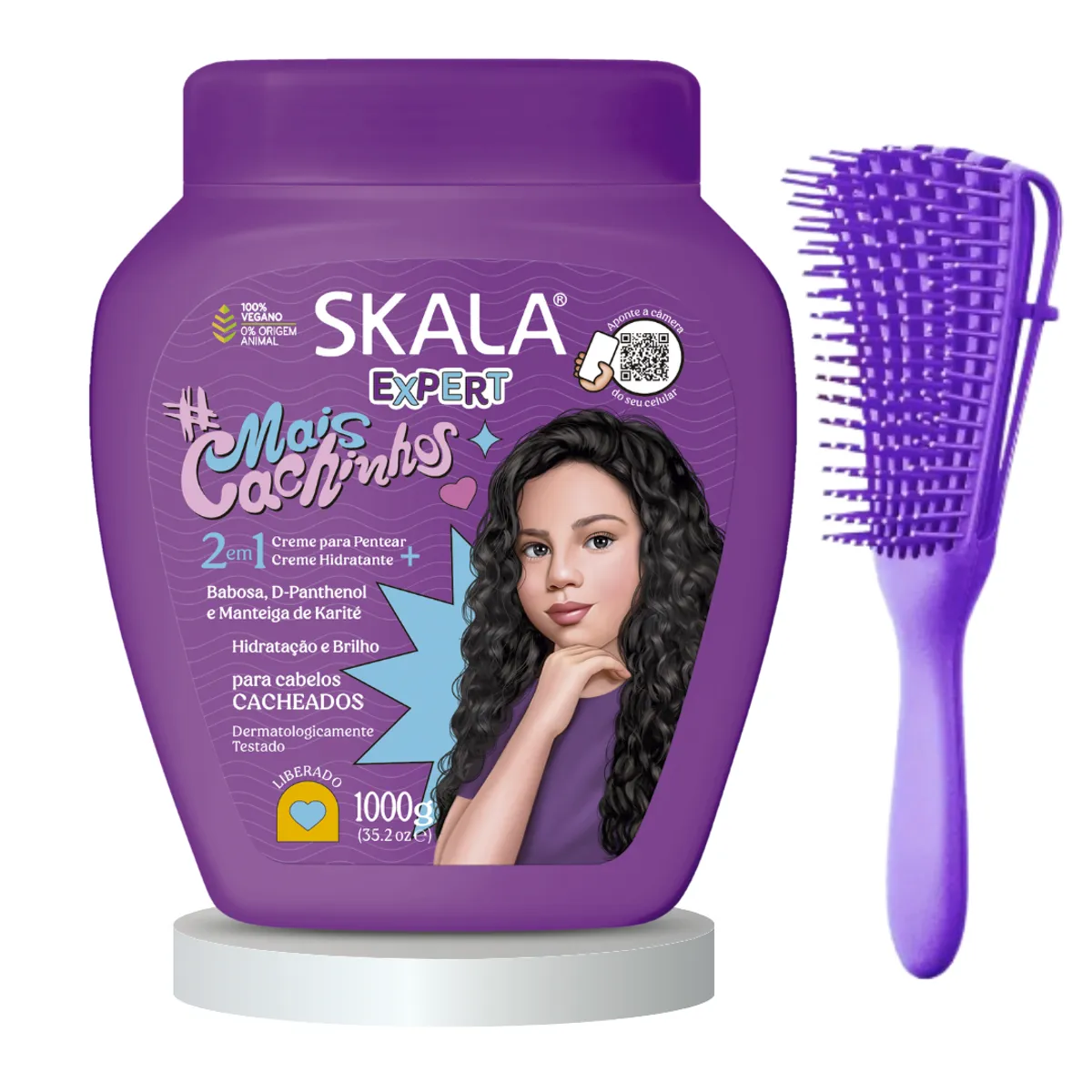 SKALA - Crema de Peinar para Niñas con Rizos - Mais Cachinhos