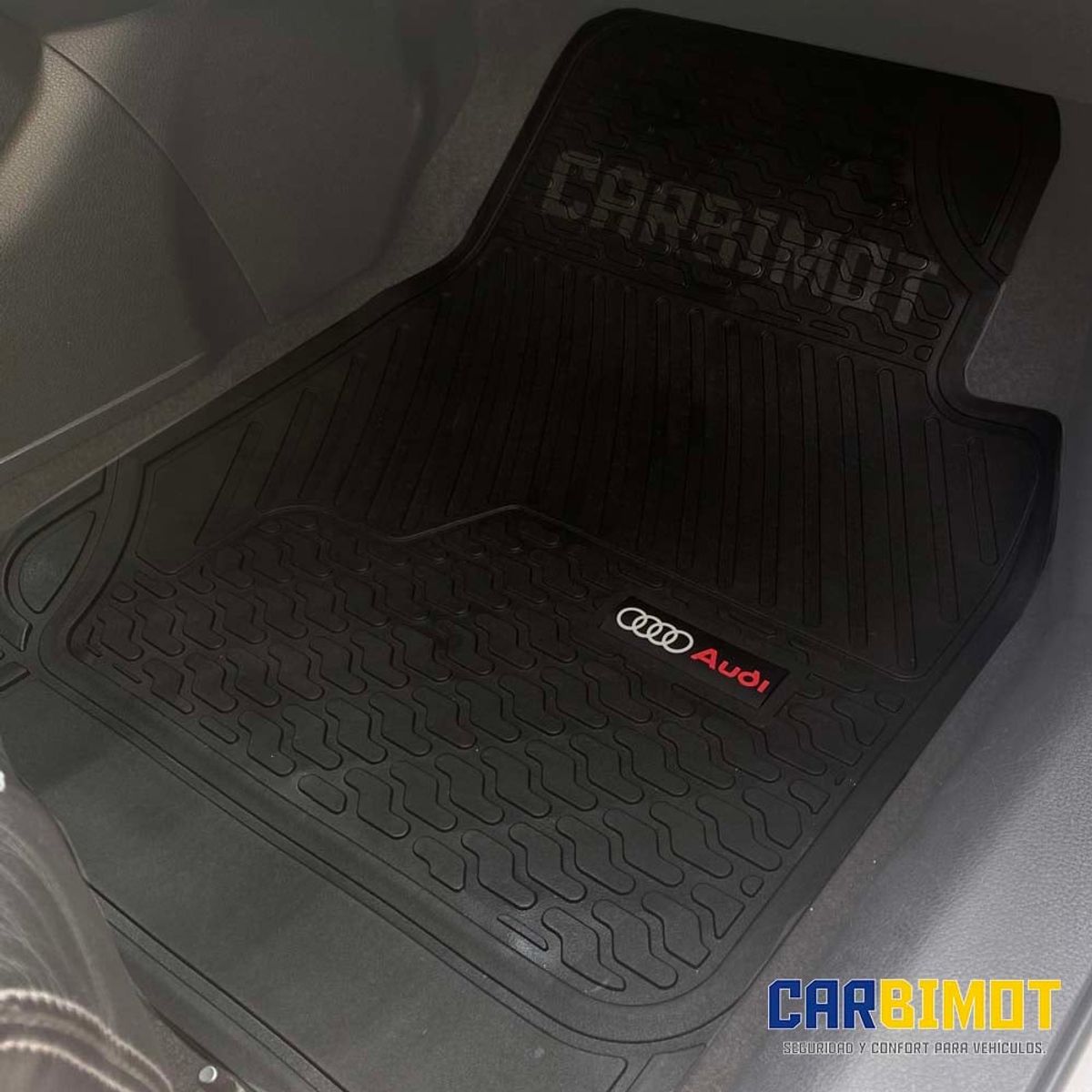 GENERICO - PISO PROTECTOR ALFOMBRA TAPIZ PARA VEHICULOS AUDI