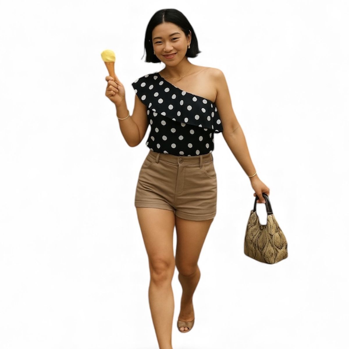 AMA OUTFITTERS - BLUSA OFF SHOULDER BARCELONA