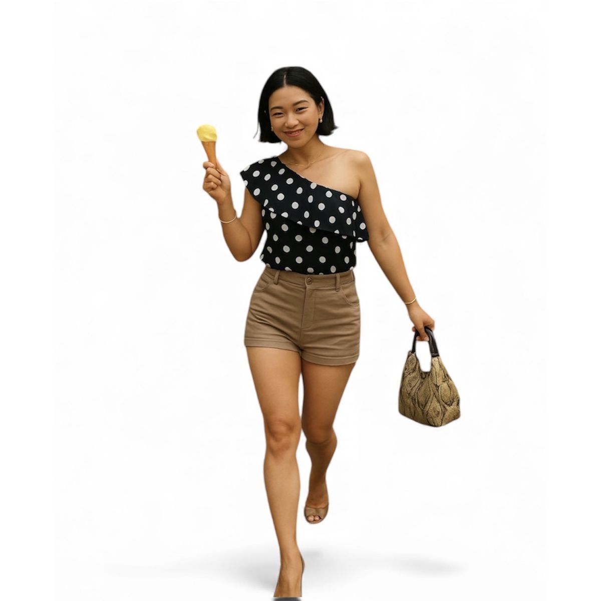 AMA OUTFITTERS - BLUSA OFF SHOULDER BARCELONA