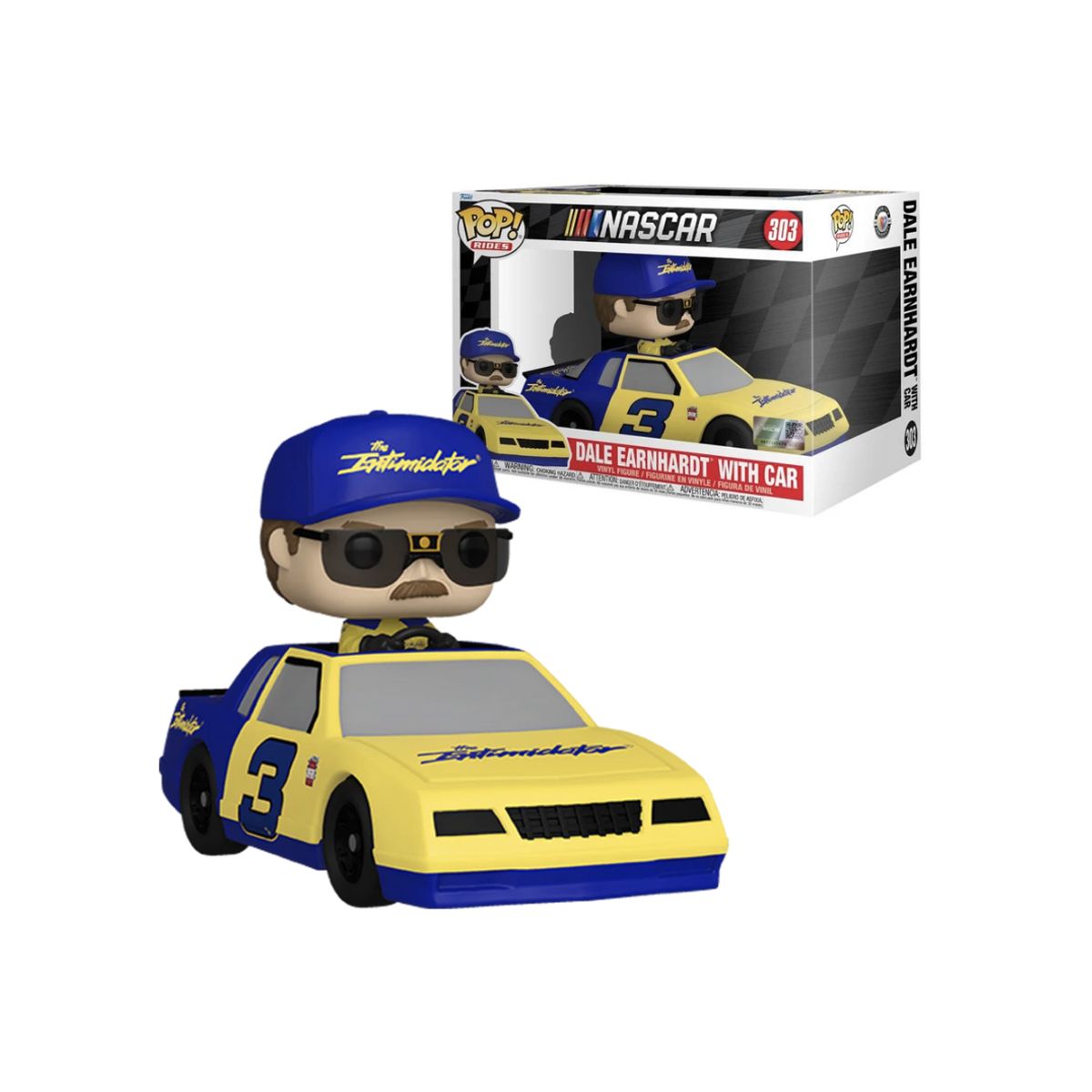 FUNKO - Dale Earnhardt con Carro Funko Pop 303 Nascar Original