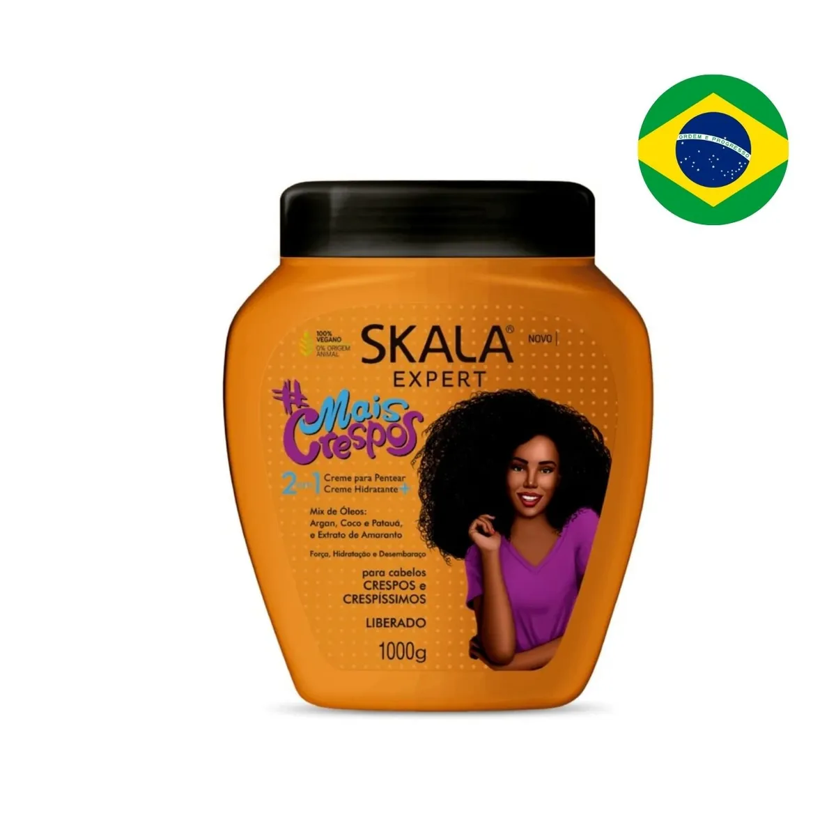 SKALA - Crema Tratamiento Capilar Mais Crespos Skala Expert 1000g
