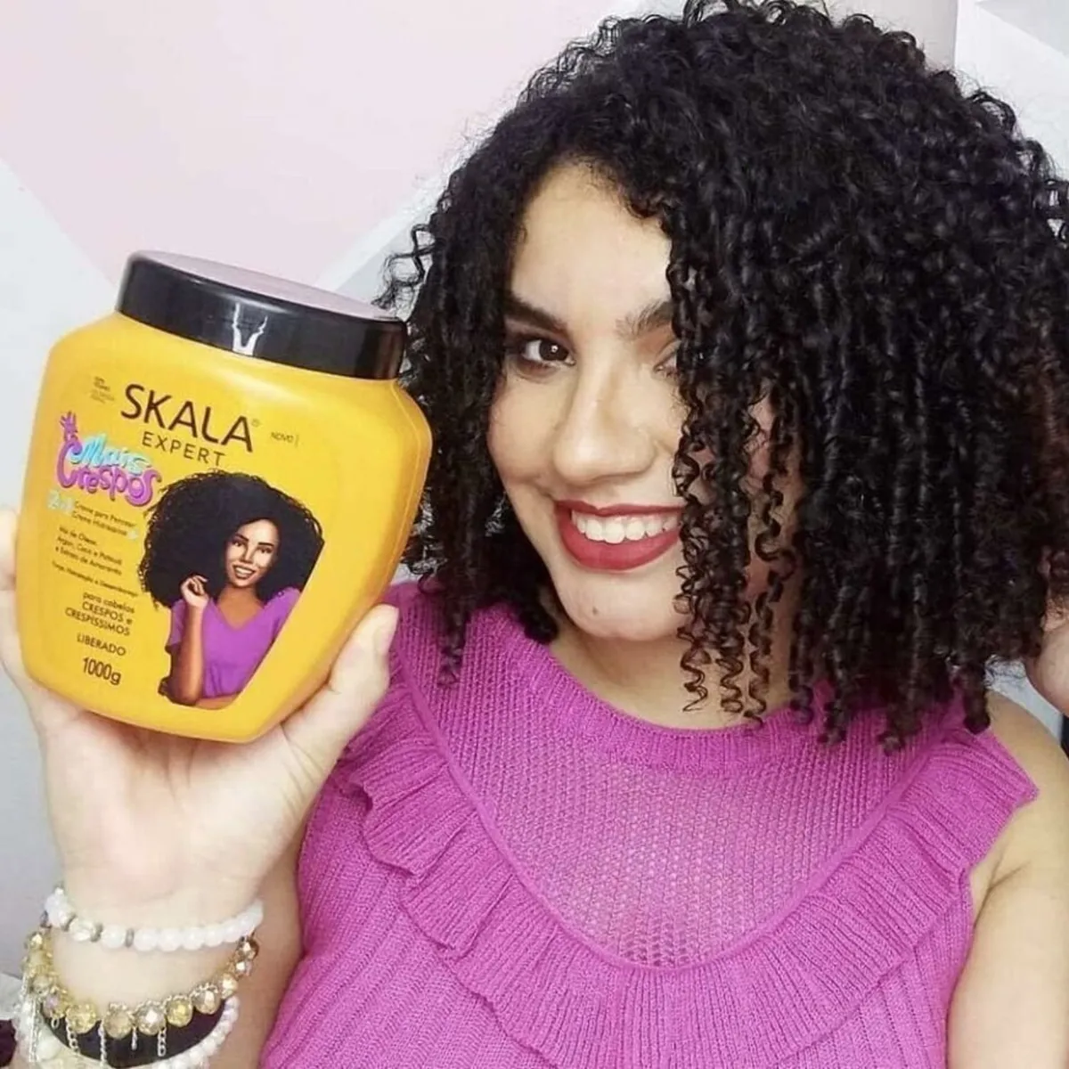 SKALA - Crema Tratamiento Capilar Mais Crespos Skala Expert 1000g